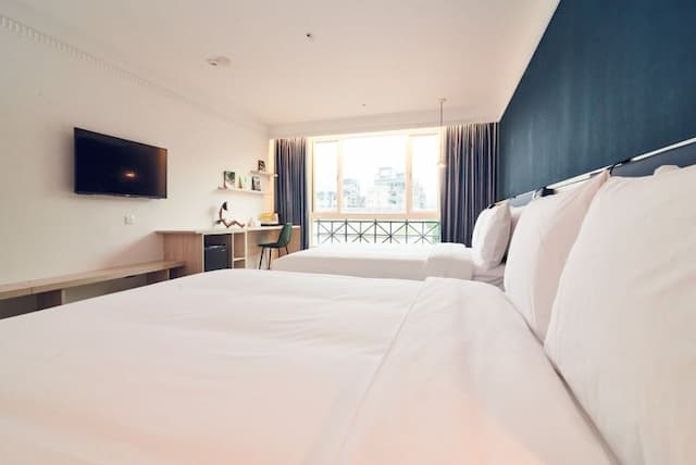 雀客藏居台北南港｜近環球購物中心＆CITYLINK、全新裝潢-藏享家庭客房-4