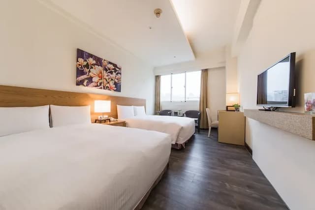 Guide Education Culture Hotel Kaohsiung Museum of Fine Arts-Deluxe Twin Room (2-Double-bed)-4