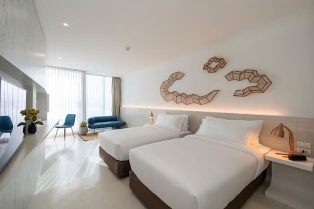 VELA Dhi Udon Thani-Deluxe Twin Bed (Room only)-1