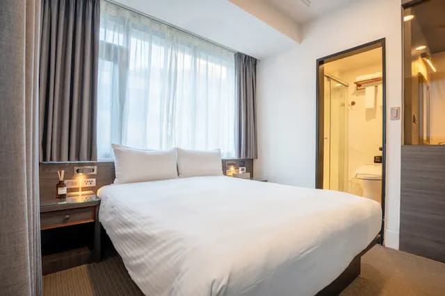 夢樓旅店-雀緻雙人客房-1