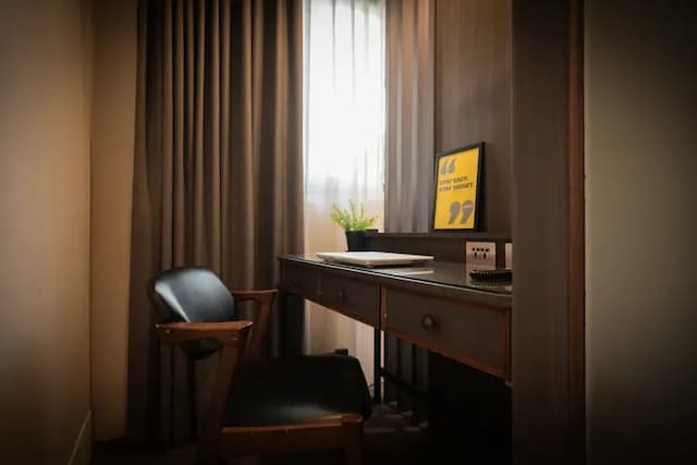 夢樓旅店-雀緻雙人客房-7