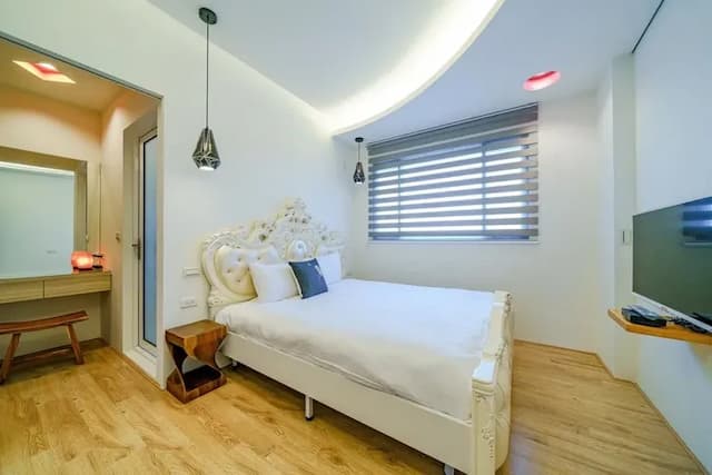 米樂民宿｜附溜滑梯、球池-米蘭 2人套房-1