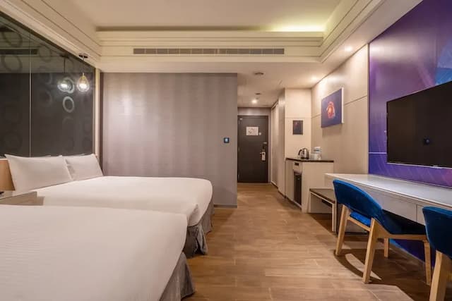 承攜行旅台中自由-承樂家庭客房-2