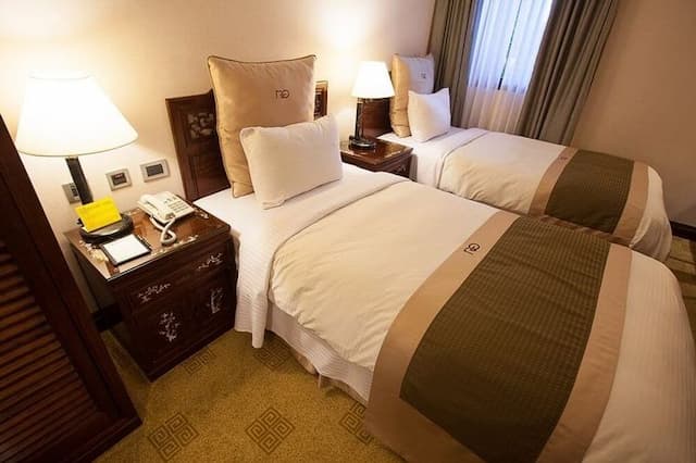 RICH GARDEN HOTEL-BUSINESS TWIN｜NO WINDOW(Non-cancellable)-3