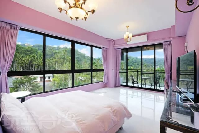 貓囒山會館｜可16-17人包棟-山景雙人房【不挑房】-12