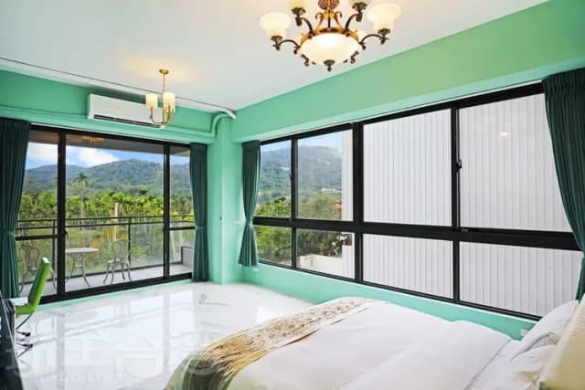 貓囒山會館｜可16-17人包棟-山景雙人房【不挑房】-11