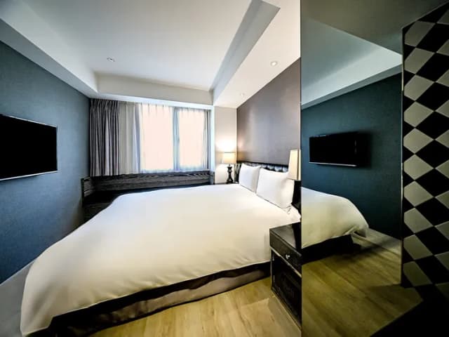 雀客旅館台北站前｜緊鄰台北車站-雀緻雙人客房-5