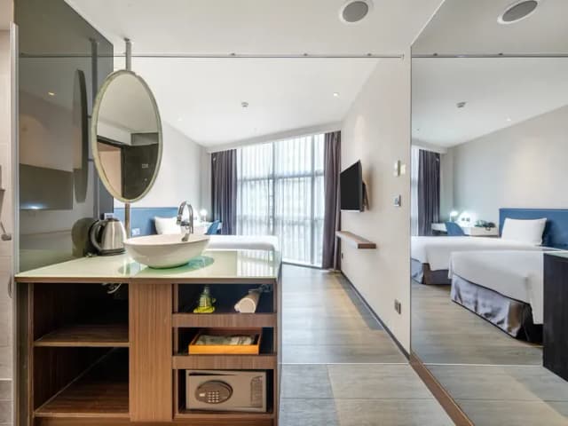 CHECK inn Taipei Xinyi-Superior Twin Room-7
