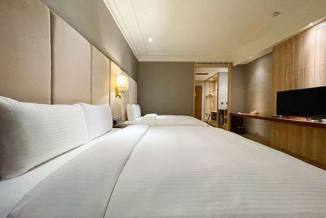 雀客藏居台南永康｜多項親子設施、鄰近火車站-經典家庭客房-2