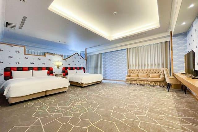 雀客藏居台南永康｜多項親子設施、鄰近火車站-藏享親子套房-1