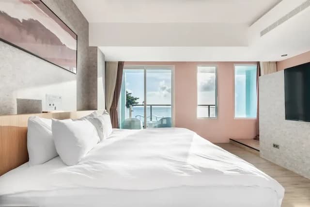 宅屋｜帆船石沙灘5分鐘腳程｜新上架-海景雙人房【不挑房】-3