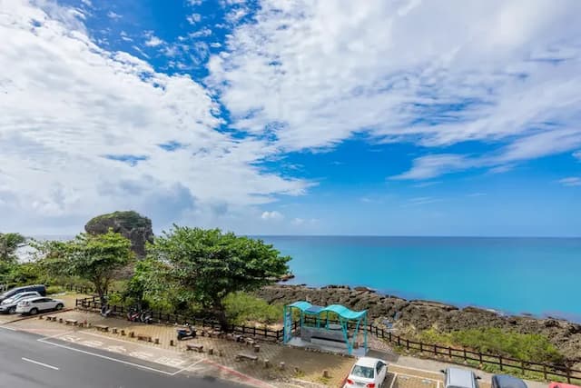 宅屋｜帆船石沙灘5分鐘腳程｜新上架-海景四人房【不挑房】-15