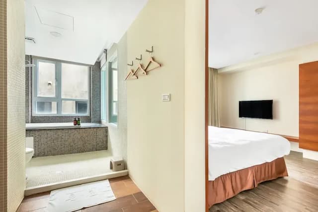 宅屋｜帆船石沙灘5分鐘腳程｜新上架-側面海景雙人房-7