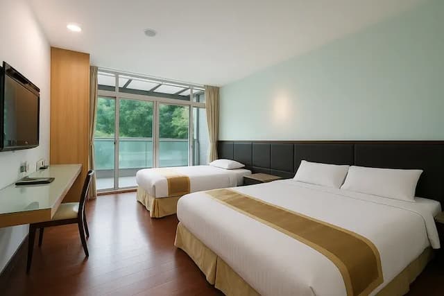 Shante Hotel-Exquisite Triple Room-1