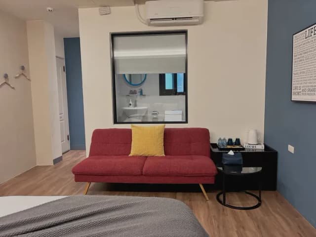 北歐小幸福｜鄰近台南火車站-簡約北歐雙人房-5