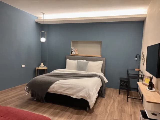 北歐小幸福｜鄰近台南火車站-簡約北歐雙人房-3