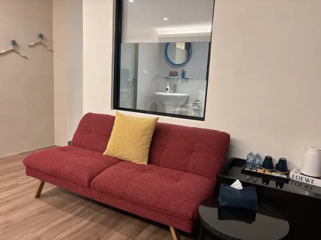 北歐小幸福｜鄰近台南火車站-簡約北歐雙人房-2