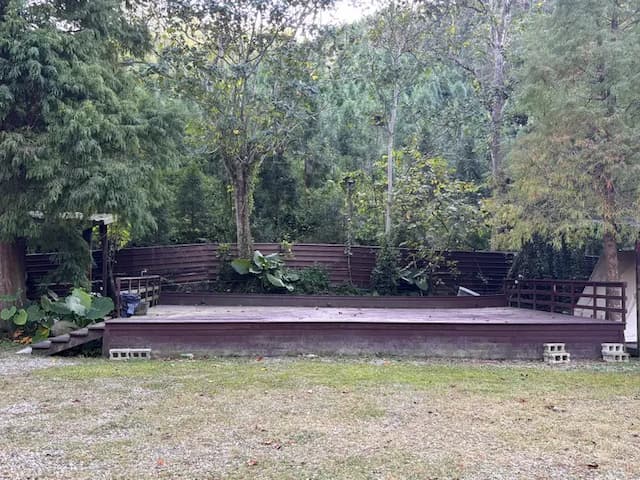 靜月居｜特色小木屋及露營體驗-【自搭帳】無雨棚_2帳包區 7Mx12M-3