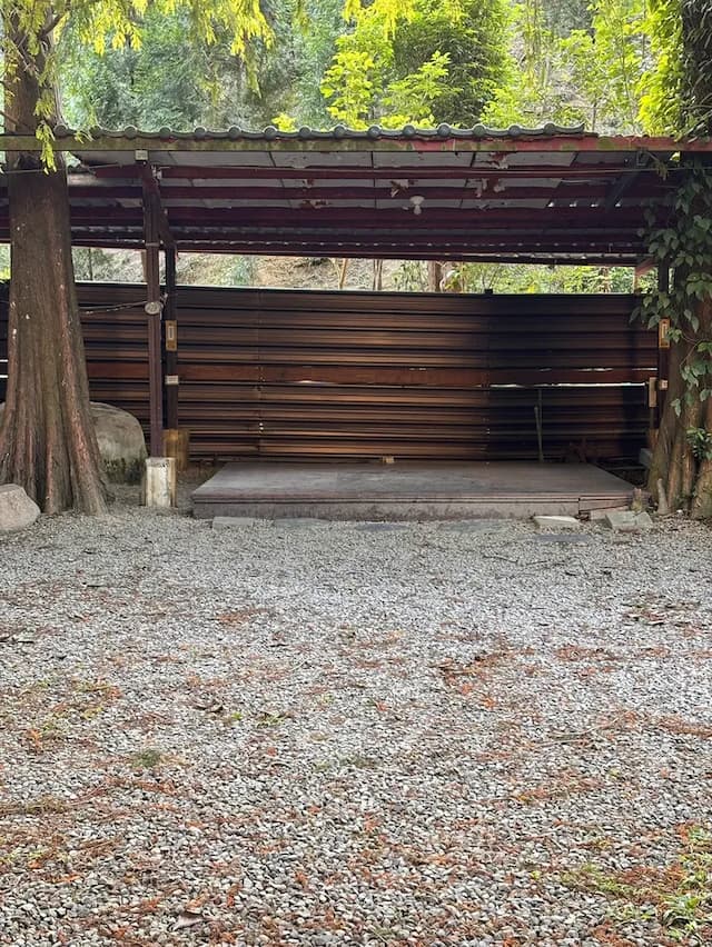 靜月居｜特色小木屋及露營體驗-【自搭帳】雨棚區 3MX3M-3