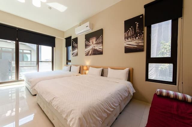 Touch 星空 | 6~17人宜蘭包棟 | 寵物友善 | 唱歌烤肉、電動麻將-包棟 ｜ 四人房 X2 雙人房 X 3（依訂單人數提供訂單人數的房型）-1