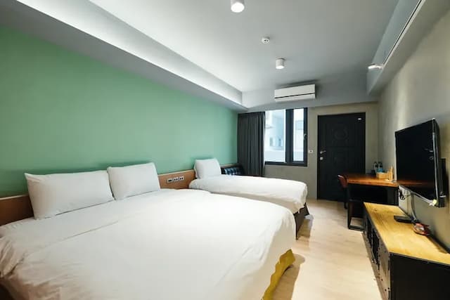 人山民宿 | 寵物友善 | 台東市中心【新上架】-三人房－附陽台【不挑房】-3