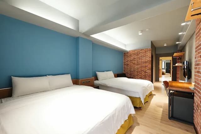 人山民宿 | 寵物友善 | 台東市中心【新上架】-四人房－附陽台【不挑房】-3