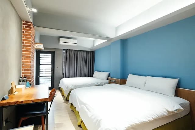 人山民宿 | 寵物友善 | 台東市中心【新上架】-四人房－附陽台【不挑房】-2