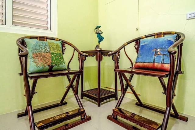 Yi Jing BnB | 可烤肉、使用廚房-蘋果綠二人房-3