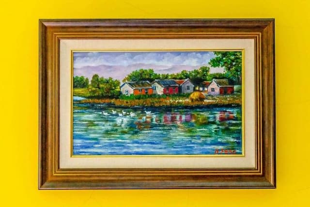 Yi Jing BnB | 可烤肉、使用廚房-天鵝黃二人房-3