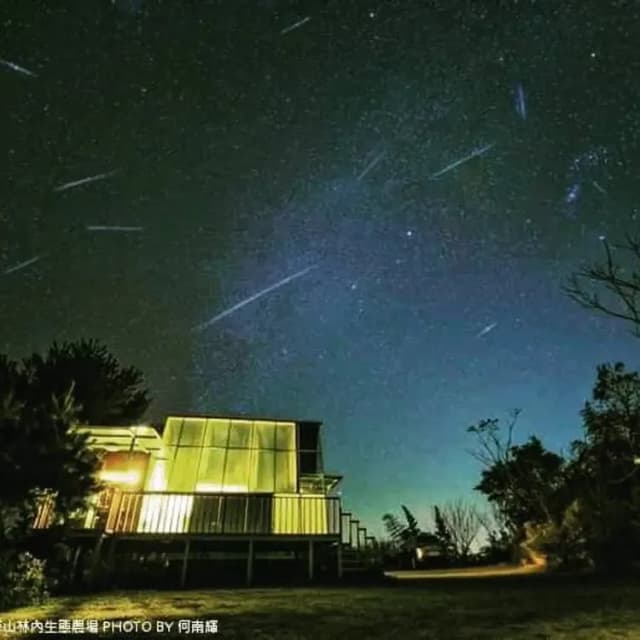 深山林內生態農場｜全新太空艙、狩獵帳、星空玻璃屋-【懶人露營】星空玻璃屋四人房-8