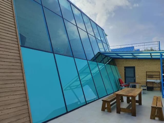 深山林內生態農場｜全新太空艙、狩獵帳、星空玻璃屋-【豪華露營】玻璃屋總統套房八人房-10