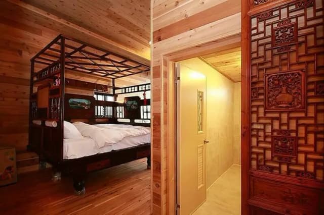 深山林內生態農場｜全新太空艙、狩獵帳、星空玻璃屋-牧蟬雙人房-9