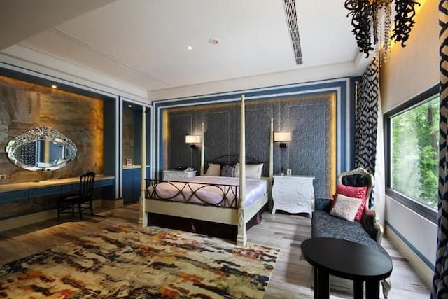 同等級房型依設計不同，設備略有不同，以實際現場提供為準