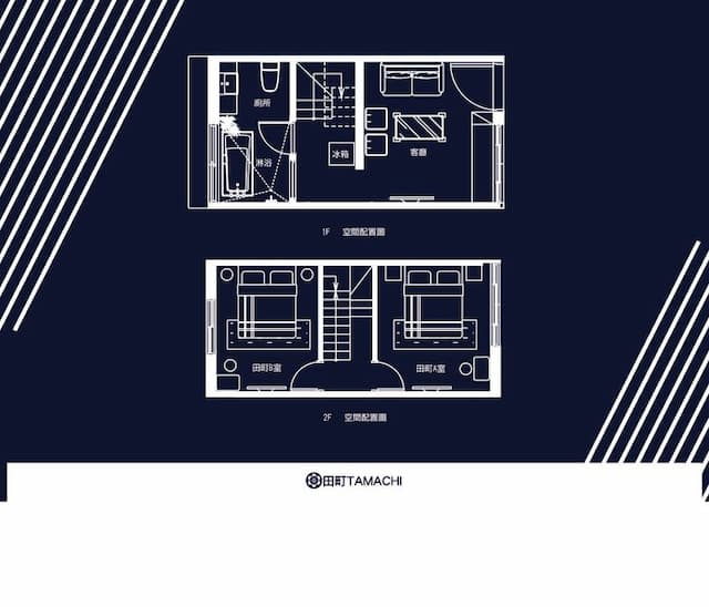 台南田町旅宿｜4人包棟、免費停車、１台免費騎乘Gogoro、緊鄰神農街-4人包棟-15