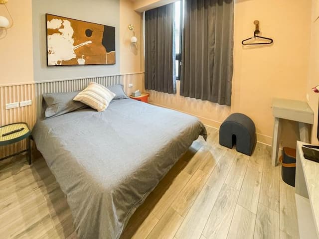 台南田町旅宿｜4人包棟、免費停車、１台免費騎乘Gogoro、緊鄰神農街-4人包棟-5