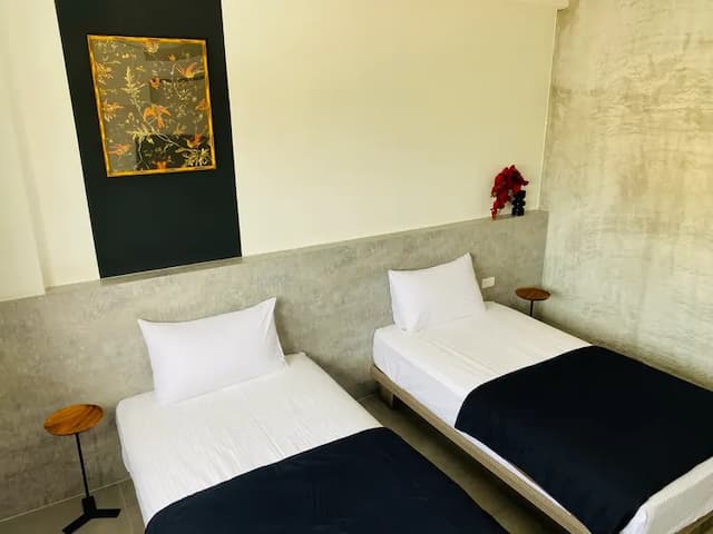 Midsummer Guest House-Double room (two plus single beds)-201-3