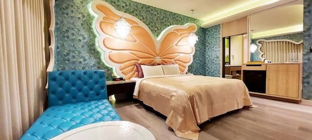 Song Xia Motel-Deluxe Double Room (Check in at 17:00 on weekdays, Check in at 21:00 on Saturday)｜Breakfast not included-1