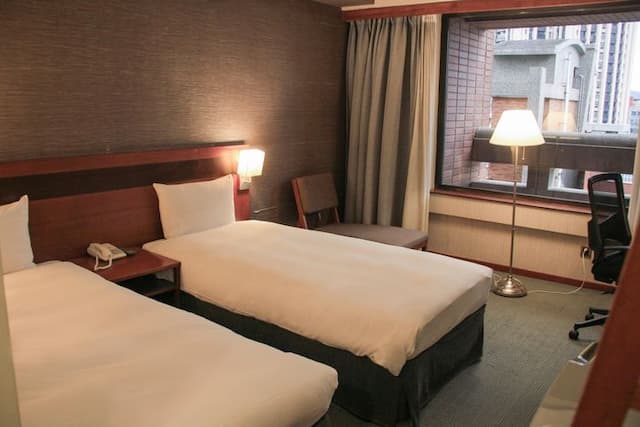 Guide Hotel Hsinchu Zhongyang-Standard Twin Room-1