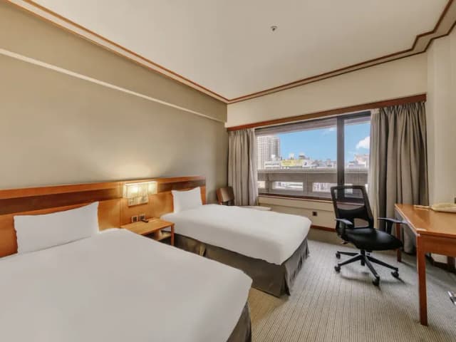 承攜行旅新竹中央-承光雙床客房-1