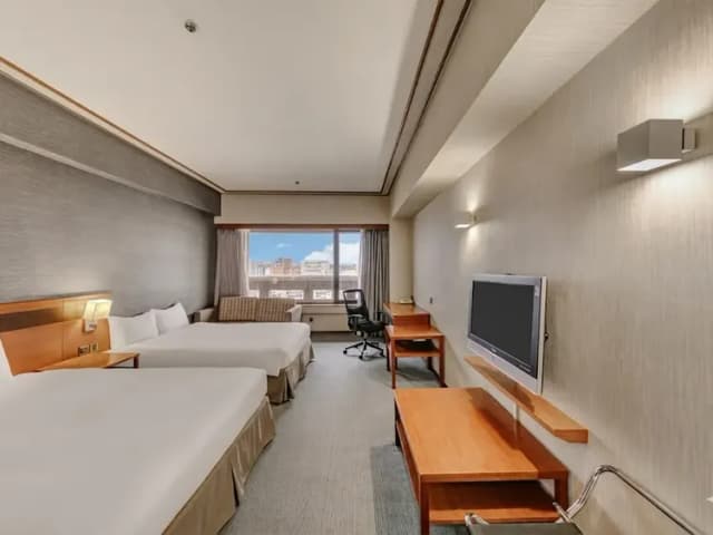 承攜行旅新竹中央-承美雙床客房-2