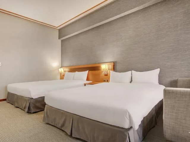 承攜行旅新竹中央-承美雙床客房-3
