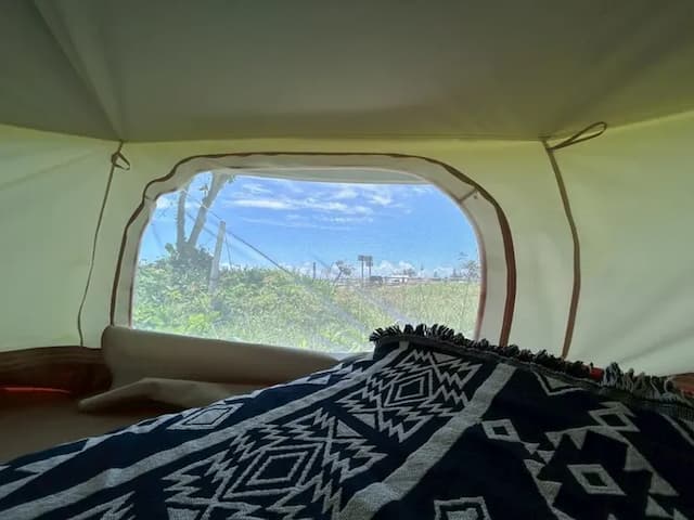 Have Funny Base-[Glamping] 6-meter temple tent-12