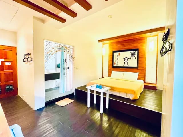 Little Ryukyu Boath House B & B-Double Room - Blue Upside Down 2F (with a small terrace)-1