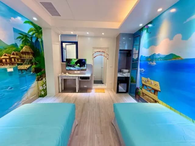 Little Ryukyu Boath House B & B-Double Room - Red Fish 2F-4