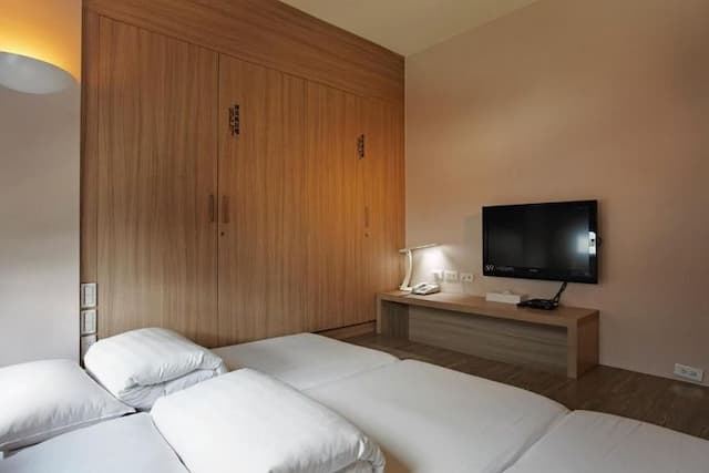 米卡沙旅店｜近台中火車站-日式三人房-2