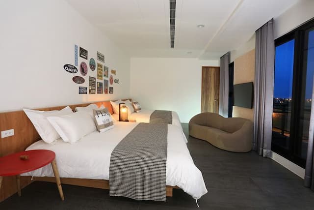 Qi Li Xiang Homestay-New York Quadruple Suite-4