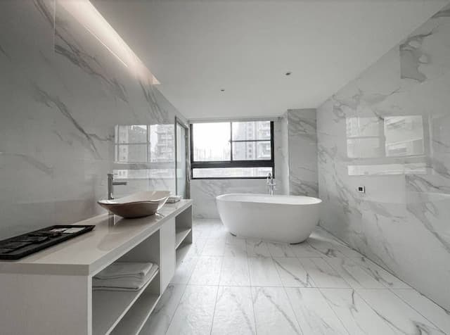 雀客旅館台中青海-雀躍雙床客房-4