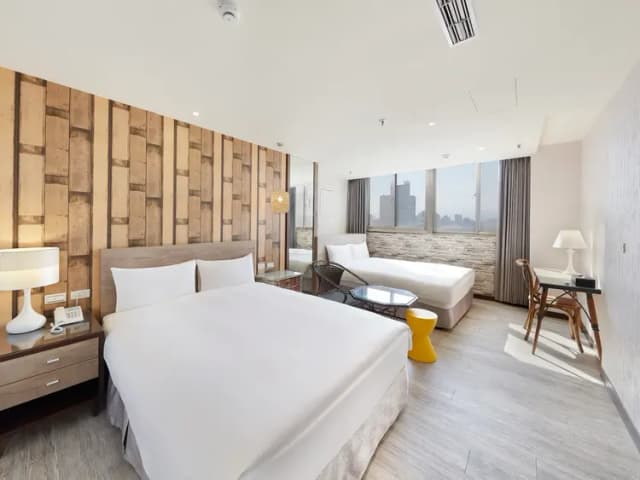 雀客旅館宜蘭羅東-高級四人房-1