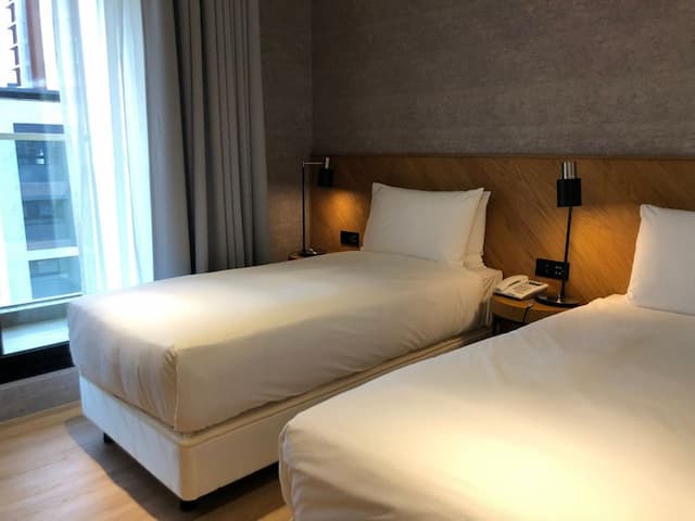 New｜CHECK inn Select New Taipei Sanchong Waterfront-Standard Twin Room-6