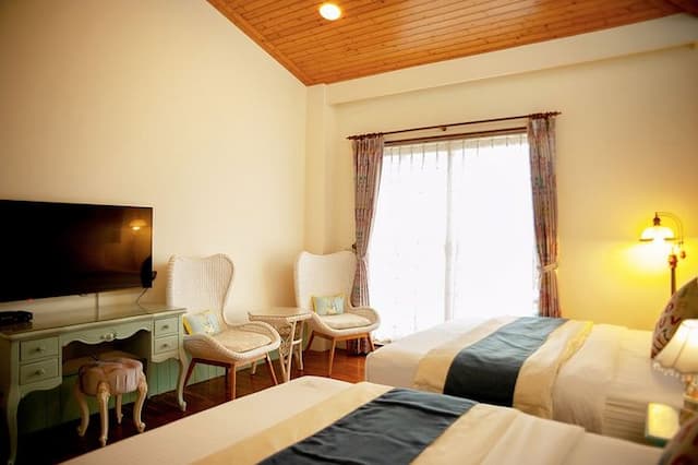 Lotus Spring Garden Huajian Yashe-Lotus Spring Garden - Venice Quadruple Room-3